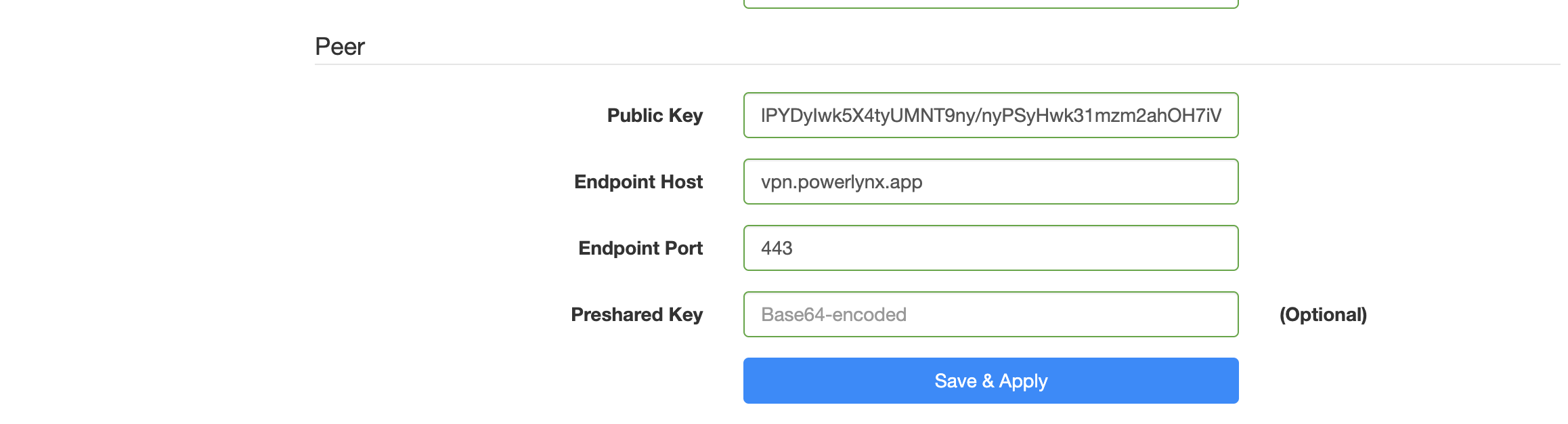 Cudy setup VPN