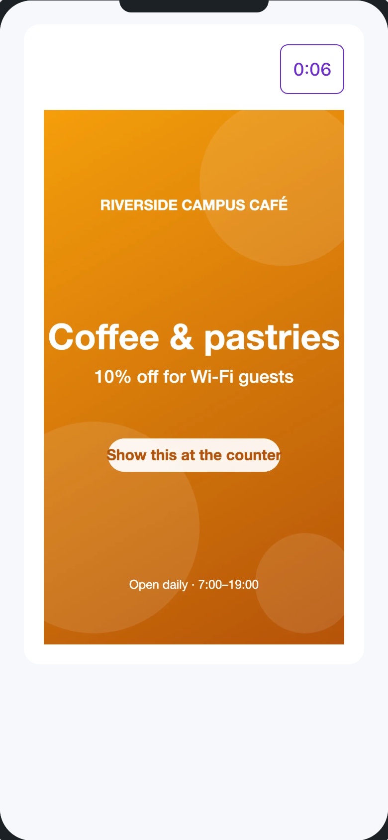 Image ad example