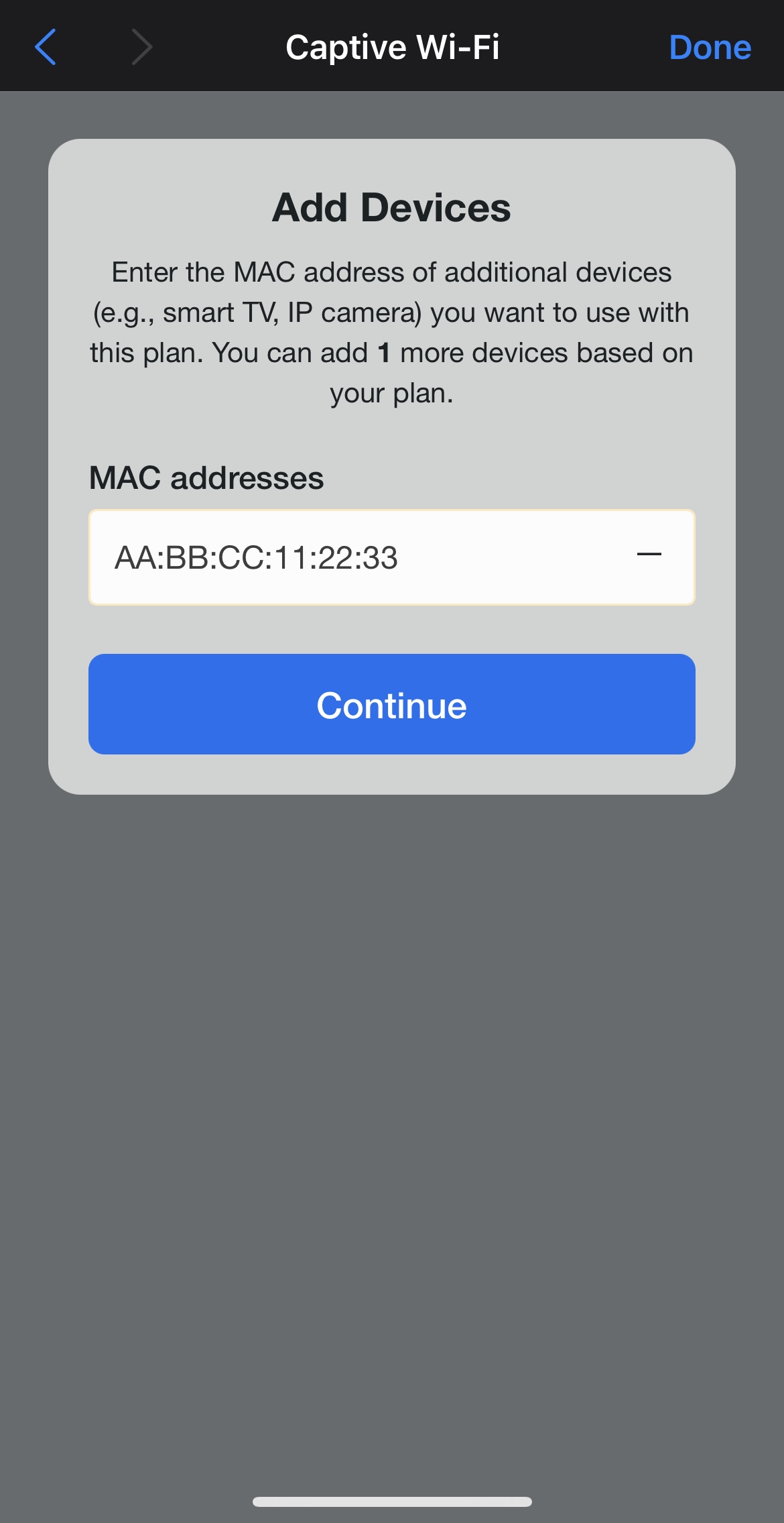 UJ add MAC2